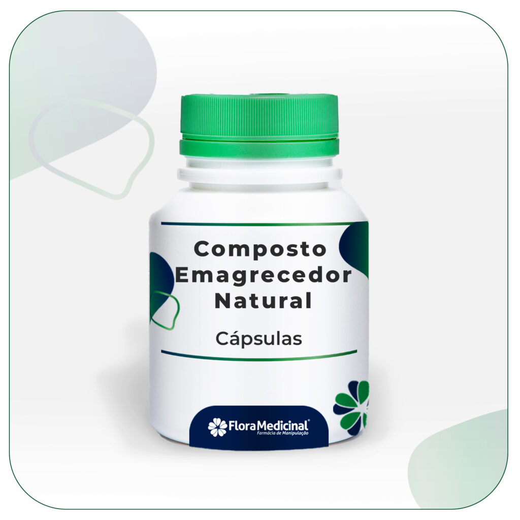 Composto Emagrecedor Natural 60 Doses Flora Medicinal