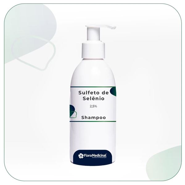Shampoo Anti Caspa com Sulfeto de Selênio 2,5% 200ml